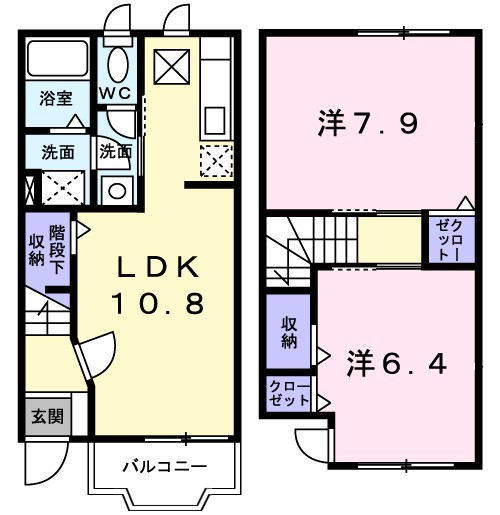 ヴィオラ・パルマータ 間取り
