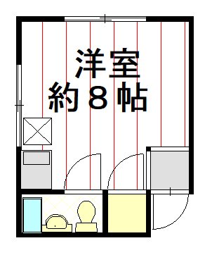 ベルコーポ西後町 間取り
