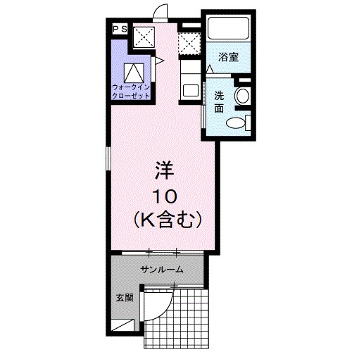 グランツミルト　Ｔ 間取り
