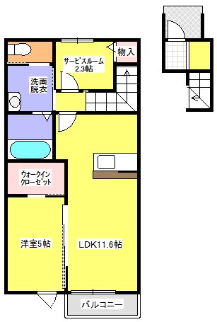 コスモス・ワン 間取り
