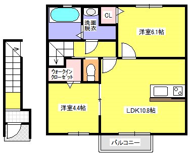 diamant     deux棟 間取り