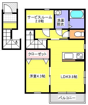 グリーンヒルズ大堤　　B 間取り