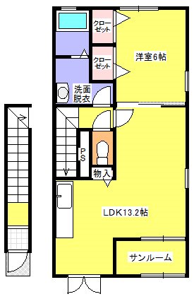 サンシャインアベニューⅢ 間取り