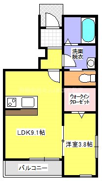 リベルタD 間取り