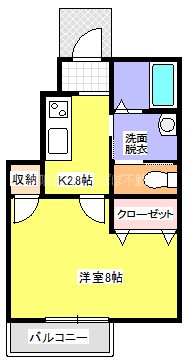 岩手県北上市上野町１丁目 間取り