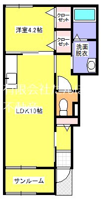 サンシャインアベニューⅢ 間取り