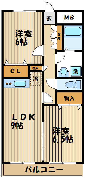 第3コーポレイトハウスセンチュリー 間取り図