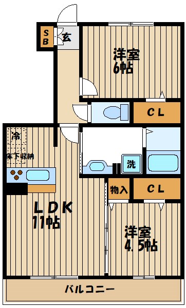 リバーサイドガーデン 間取り図