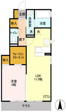 ブリリアントK 間取り図