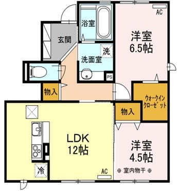 グリーンコートA棟 間取り