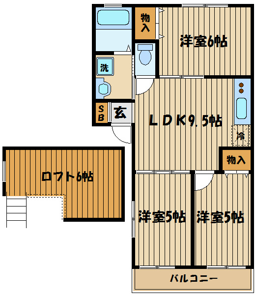 アクティブハウスC棟 間取り