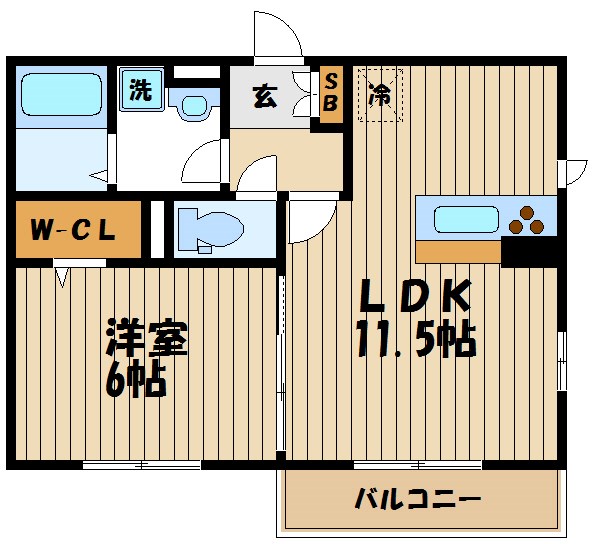 アルページュ 間取り図