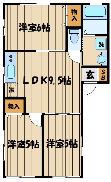 アクティブハウスC棟 間取り