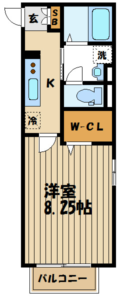 エトワールトモカ 間取り図