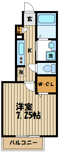 パセオ26 間取り図