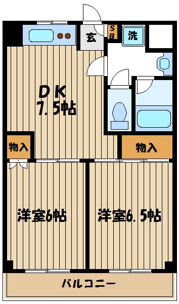 第2コーポレイトハウスセンチュリー 間取り