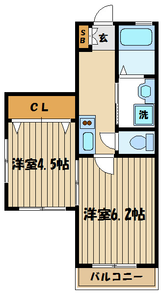 アスペラシオン 間取り図