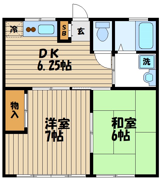 コスモス31 間取り図