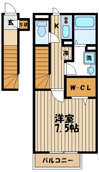 パセオ26 間取り図