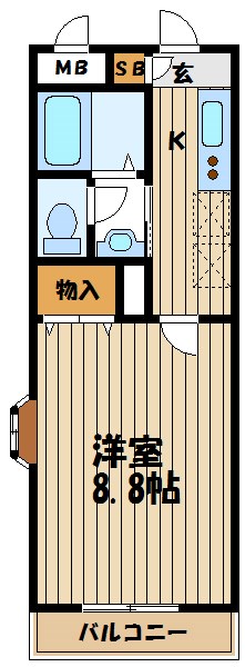 リリ&amp;#39;sマンション 間取り図