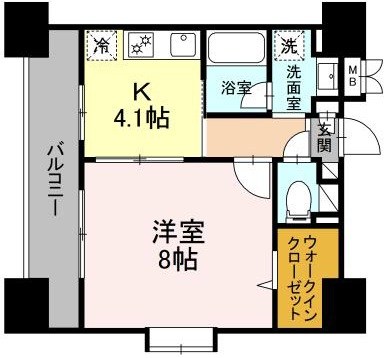 フルーリー府中 間取り