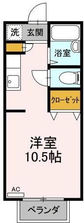 パセオ西府壱番館 間取り図