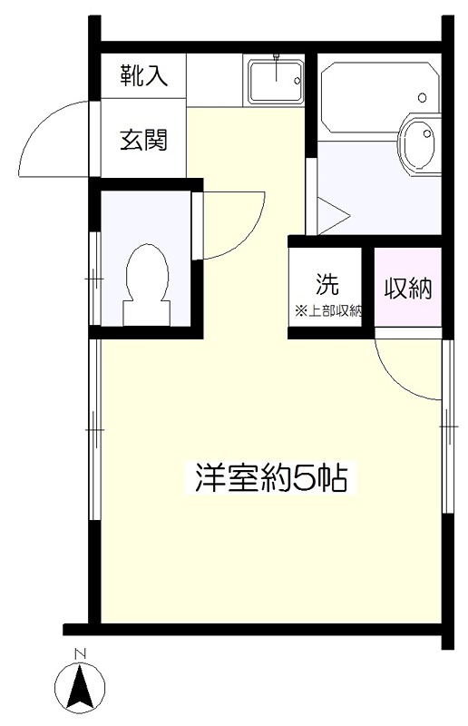 シャガール 間取り図