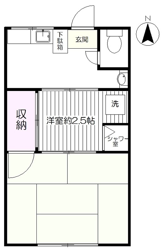 まどか荘 間取り図