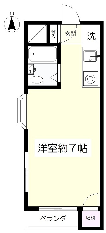 シャトウ・プレジデント 間取り図