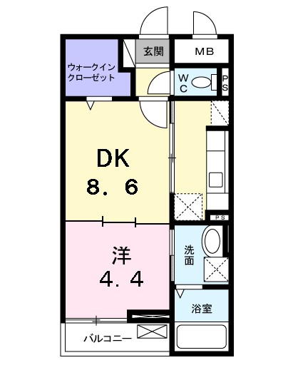 リヤン 間取り図