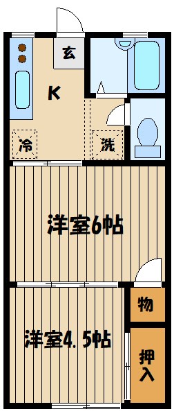 ラキアンシナール 間取り図