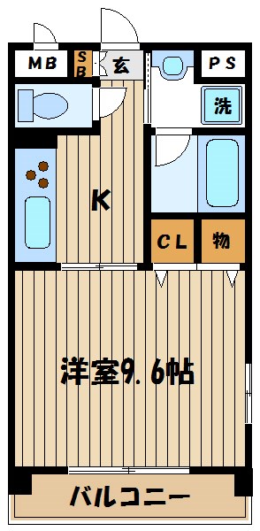 アクアガーデン 間取り図