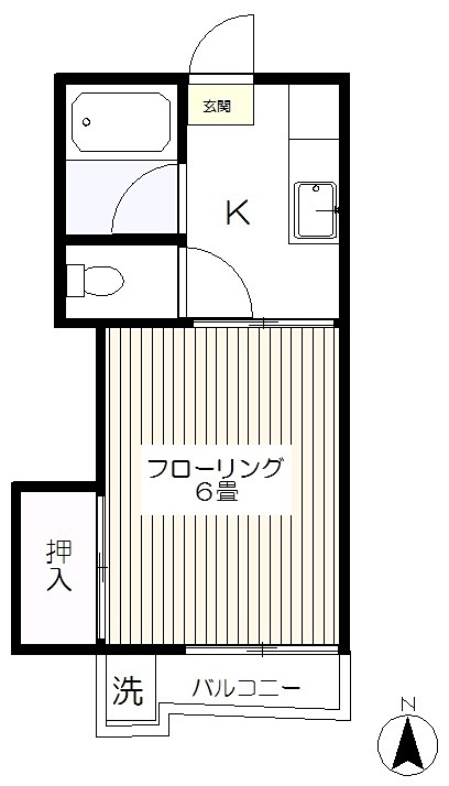 メゾンブランシュ 間取り図