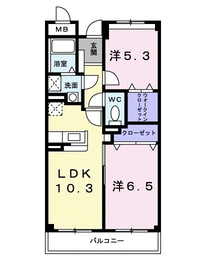 プリムローズ 間取り図