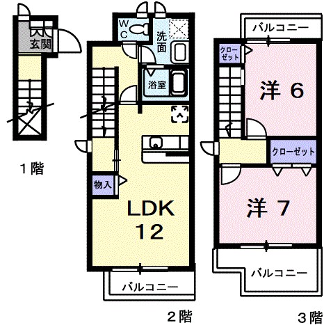 エスペランサ 間取り図