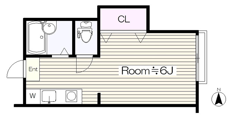 クリエートヴィレッヂ 間取り図