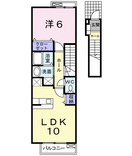 アイ　フラット 間取り図