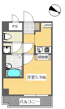 ヴィレッジヒル宮西 間取り