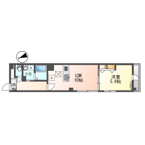 グリシーヌ 間取り図