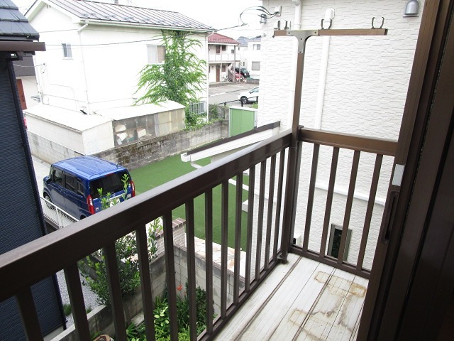 ハタノハイツ ベランダ