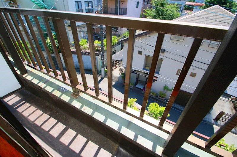 山口コーポ ベランダ