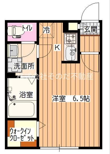 Ａ．Ｋ　ｈｏｕｓｅ　２０２ 間取り図