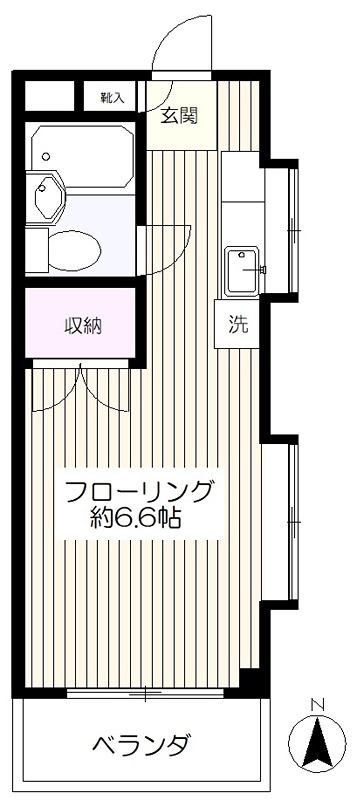 サロンドニス 間取り図