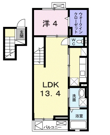 リヤン 間取り図