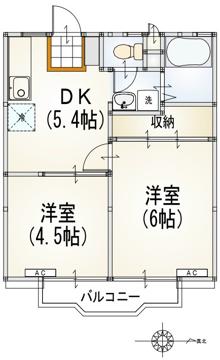 コーラルフラット 間取り