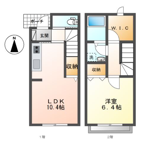 アンソレイェ 間取り図