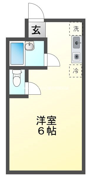 アメニティコウヤマ第8ガーデン  間取り図