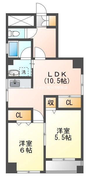 ローズガーデン 間取り図