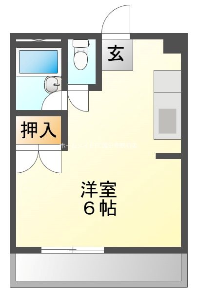 第６栄町レジデンス  間取り図