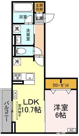 D-asset矢崎町 間取り